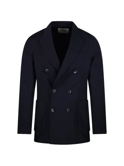 Altea Double-breasted Jacket In Blue
