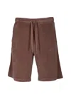 Altea Drawstring Shorts In Brown