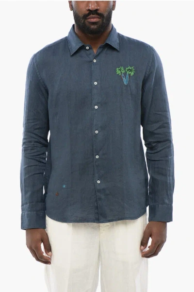 Altea Embroidered Linen Shirt