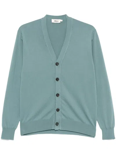Altea Fein Gestrickter Cardigan In Blau