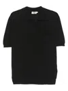 Altea Fine-knit T-shirt In Black