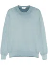 Altea Fine-knit Top In 蓝色