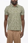 Altea Floral Motif Short Sleeved Polo In Multi