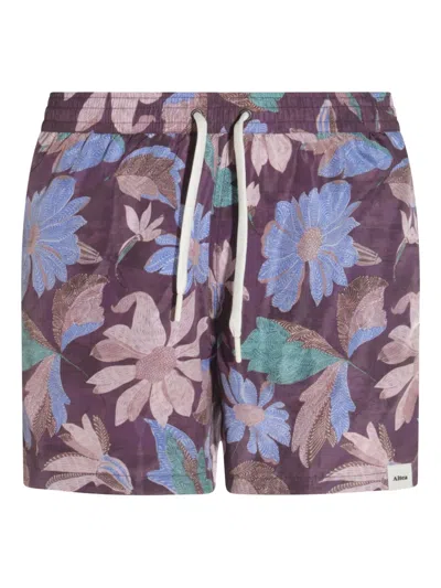 ALTEA FLORAL-PRINT SWIM SHORTS