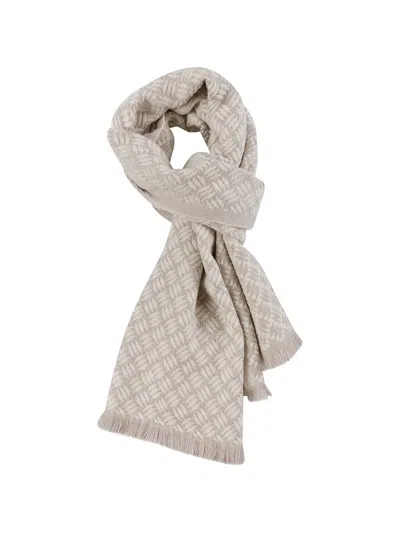 Altea Fringed Scarf In White