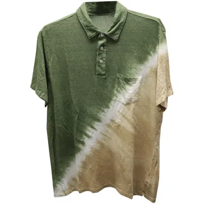 ALTEA GREEN AND BEIGE, SHIRT ALTEA