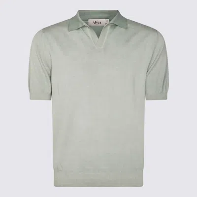 ALTEA GREEN COTTON POLO SHIRT
