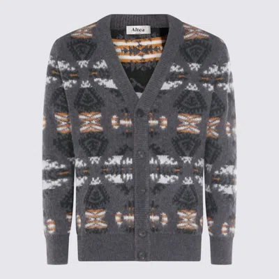 ALTEA GREY WOOL KNITWEAR