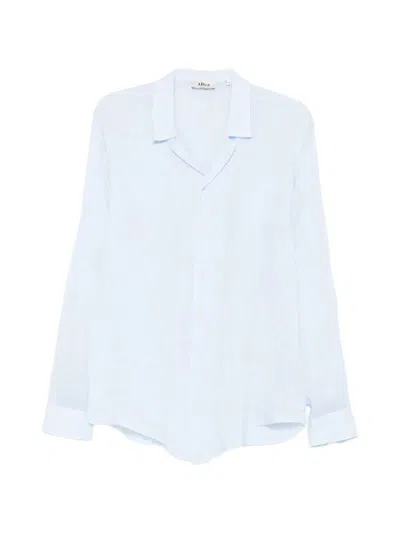 Altea `herman` Long Sleeve Shirt In Blue