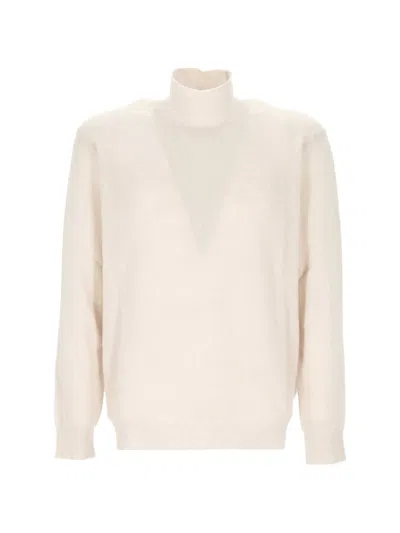 Altea High-neck Sweater In Neutral