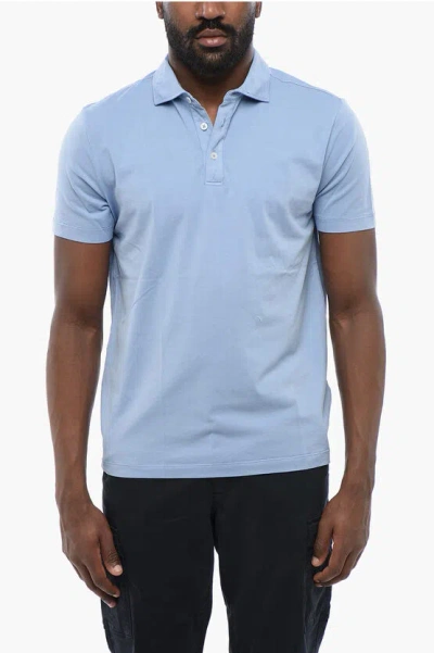 Altea Polo Shirts In Pastel Blue
