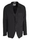 Altea Linen Blazer In Black