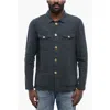 Altea Linen Derby Overshirt With Patch Pockets