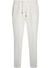 Altea White Linen Pants In White