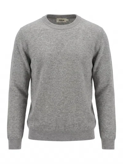 Altea Long Sleeve Crew-neck Sweater In Gray