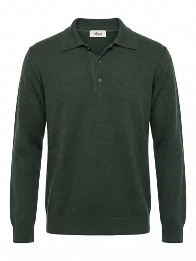 Altea Long Sleeve Polo-neck Sweater In Multi