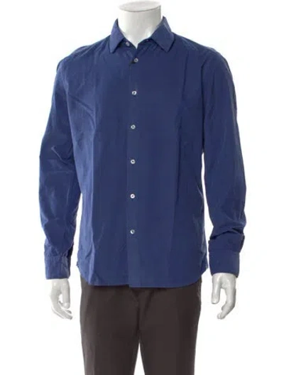 Pre-owned Altea Long Sleeve Shirt In Blue