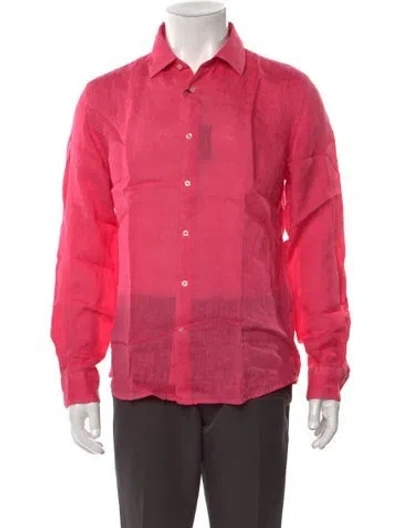 Pre-owned Altea Long Sleeve Shirt W/ Tags In Pink