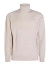 Altea Long Sleeve Turtle-neck Sweater In Neutral