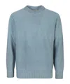 Altea Long-sleeved Crewneck Jumper In Blue