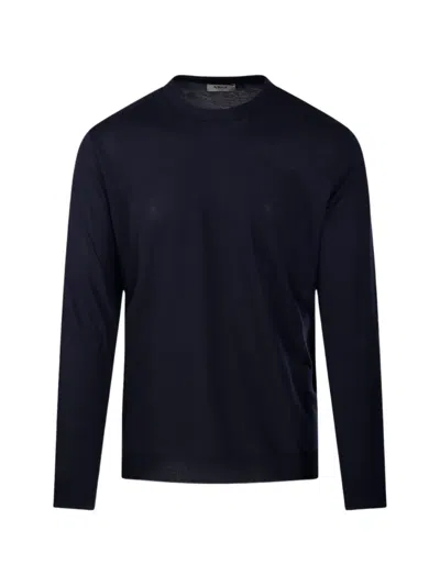 Altea Long-sleeve T-shirt In Blue