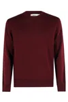 Altea Maglia Girocollo Merino In Burgundy