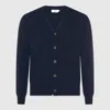 Altea Navy Cashmere Knitwear In Blue
