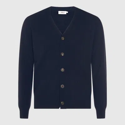 Altea Navy Cashmere Knitwear In Blue