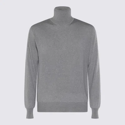 Altea Turtleneck Cashmere Sweater In Gray