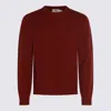 Altea Crew-neck Long-sleeve Sweater In Burgundy