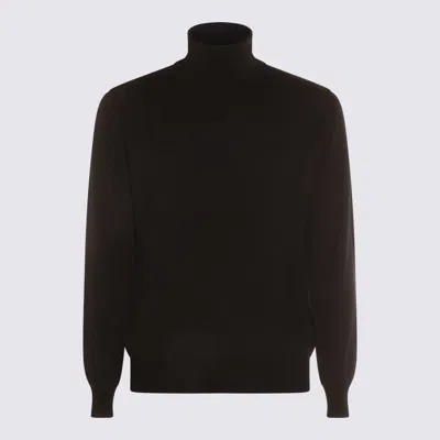 ALTEA ALTEA BLACK KNITWEAR