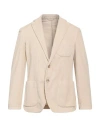 Altea Man Suit Jacket Cream Size 40 Cotton In White