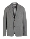 Altea Man Blazer Grey Size L Virgin Wool, Elastane In Gray
