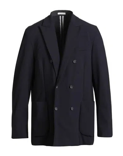 Altea Man Blazer Midnight Blue Size 44 Virgin Wool, Elastane