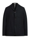 Altea Man Blazer Midnight Blue Size Xl Virgin Wool, Elastane In Black