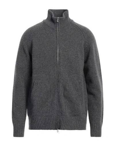 Altea Man Cardigan Grey Size Xl Virgin Wool In Grey