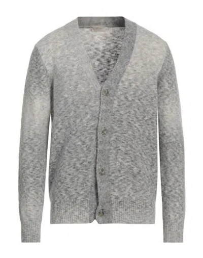 Altea Man Cardigan Light Grey Size L Alpaca Wool, Wool, Polyamide