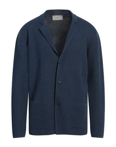 ALTEA ALTEA MAN CARDIGAN NAVY SIZE L LINEN, COTTON
