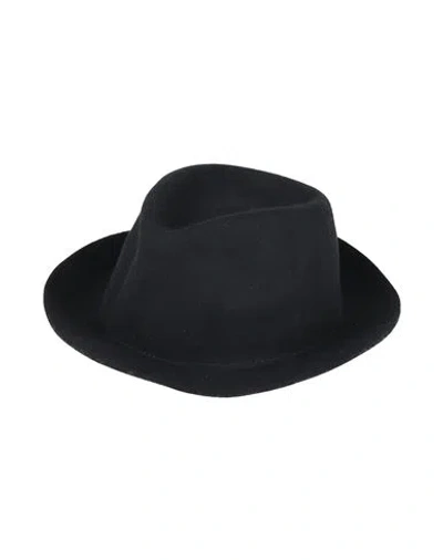 Altea Man Hat Black Size S Virgin Wool