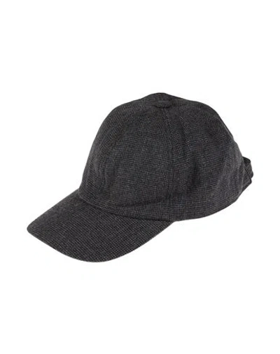 Altea Man Hat Charcoal Size Onesize Virgin Wool, Elastane In Grey