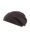 Altea Man Hat Dark Brown Size Onesize Virgin Wool In Brown