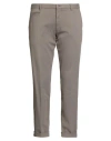 Altea Man Pants Brown Size 40 Cotton, Elastane In Neutral