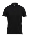 Altea Man Polo Shirt Black Size S Cotton, Elastane
