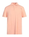 Altea Short Sleeved Cotton Polo In Pink