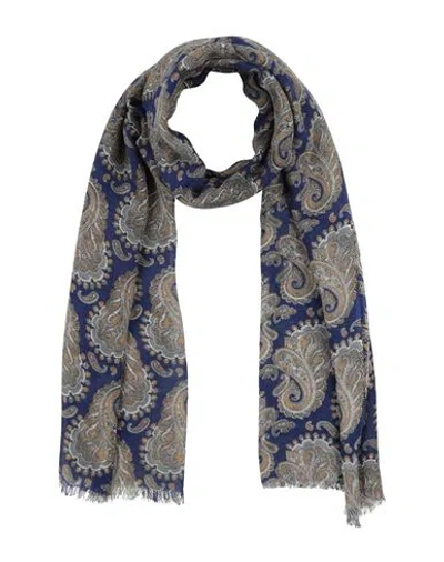 Altea Man Scarf Blue Size - Wool