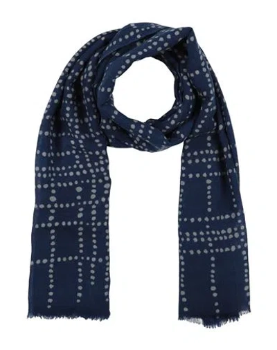 Altea Man Scarf Blue Size - Wool