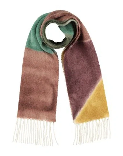 Altea Man Scarf Marigold Size - Alpaca Wool, Polyamide In White