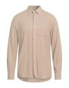 Altea Long-sleeve Linen Shirt In Beige