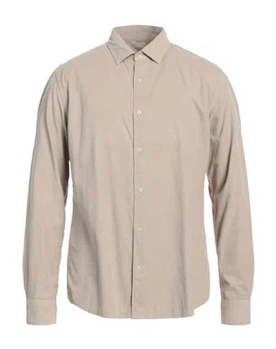 Altea Man Shirt Beige Size Xxxl Cotton In Sand