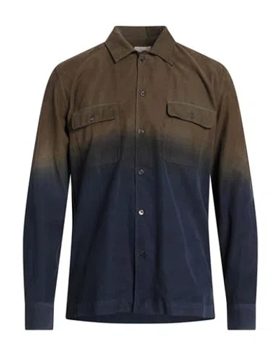 Altea Man Shirt Green Size M Cotton